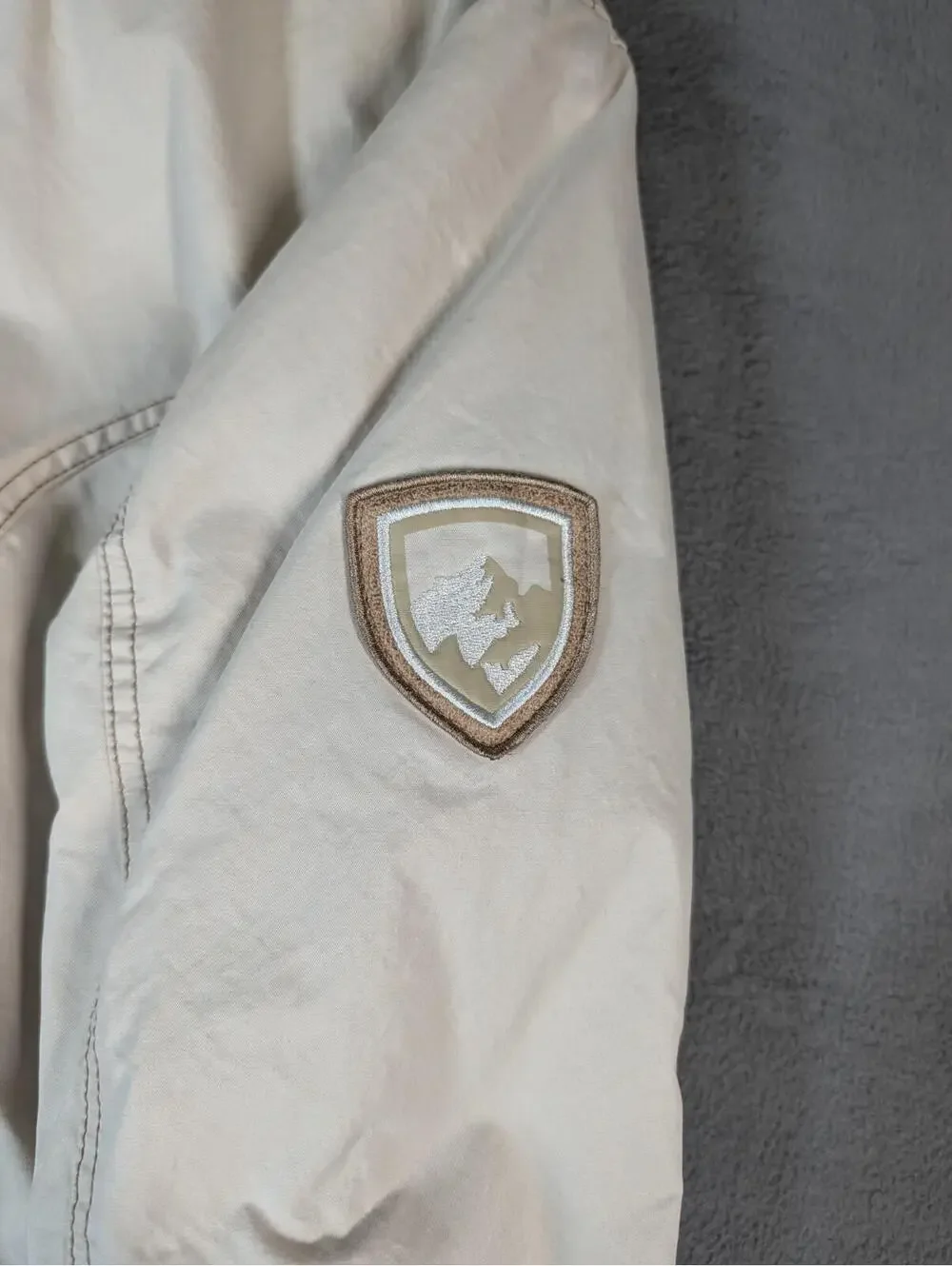 Kuhl Projekt Womens Medium Beige Fleece Lined Hooded Winter Jacket Coat Ski - Picture 5 of 12